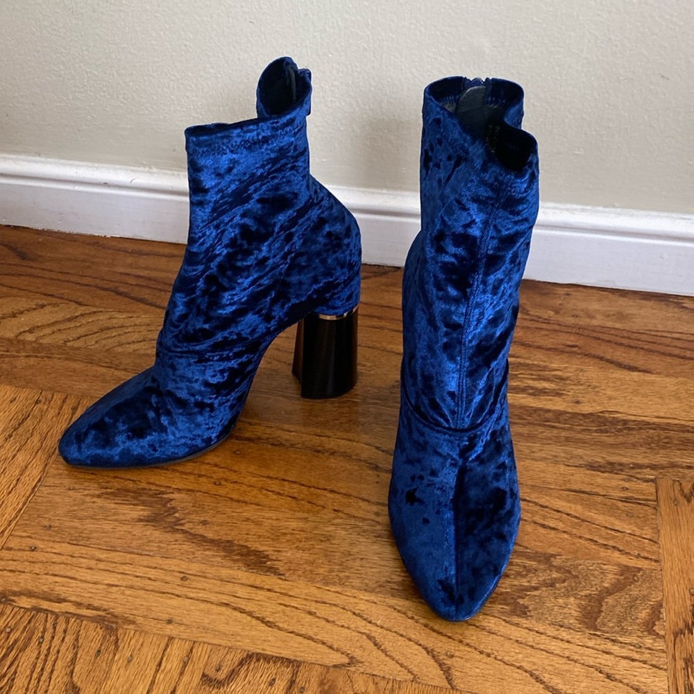 Phillip Lim - Royal Blue Kyoto Stretch Boot